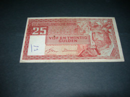 Netherlands. 25 Gulden 1949 - 25 Florín Holandés (gulden)