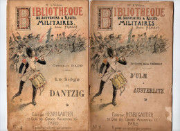 BIBLIOTHEQUE DE SOUVENIRS ET RECITS MILITAIRES AVEC GRAVURES GAULOT - Français