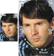 F13003 China Phone Cards Football FIFA World Cup 2010 Messi 85pcs - Deportes