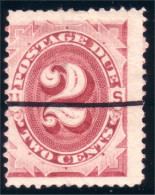912 USA 1884 Taxe Postage Due 2c Brown (USA-172) - Taxe Sur Le Port