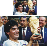 F13007 China Phone Cards Football Maradona 150pcs - Deportes