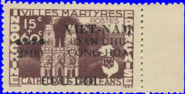 Vietnam Nord 1945. ~  YT 3** - Cathedrale D'Orleans - Viêt-Nam