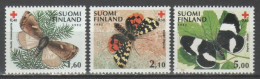 FINLANDIA INSECTOS 1992 Yv 1138/40 MNH - Neufs