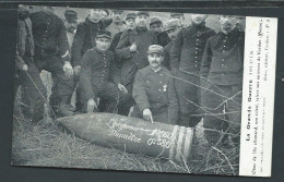 La Grande Guerre 1914-15 - Obus De 380 Allemand, Non éclaté, Relevé Aux Environs De Verdun -  Val 85 - Guerre 1914-18