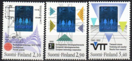 FINLANDIA TECNOLOGÍA 1992 Yv 1143/5 MNH - Neufs