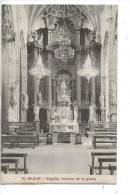 Bilbao Ou Viscaya (Espagne, Pais Vasco) : Interior De La Iglesia En 1910 PF. - Vizcaya (Bilbao)