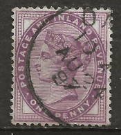 GRANDE-BRETAGNE: Obl., N° YT 73, TB - Used Stamps