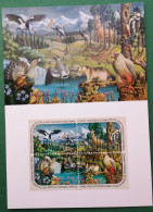 UN New York 1991 Maximum Karte For A Better Environment ZD - Unused Stamps