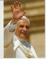 Sua Santita Benedetto XVI.  Pape  St Benoit XVI. Carte Postale , Adressée Andorra, Avec Timbre à Date Arrivée - Vatican