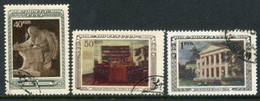 SOVIET UNION 1950 Lenin Death Anniversary Used.  Michel 1442-44 - Oblitérés