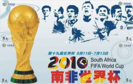 F13014 China Phone Cards Football FIFA World Cup 2010 163pcs - Deportes