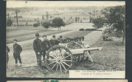 La Grande Guerre 1914/1915- Batterioe De 75 Prète à L'action  -   Val 89 - Weltkrieg 1914-18