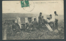 Artillerie En Manoeuvre - Tir Des Pièces De 75  -   Val 90 - Guerre 1914-18