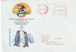 België 1998, Letter Antwerpen Zoo, Royal Zoological Society - Brieven En Documenten