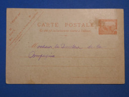 DG10 TUNISIE  CARTE  ENTIER  ENV.  1910   A VOIR++ - Lettres & Documents