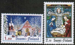 FINLANDIA NAVIDAD 1992 Yv 1161/2 MNH - Ongebruikt