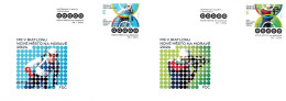 Czech Republic - 2024 - Biathlon World Championship In Nove Mesto - Set Of 2 FDCs - FDC