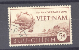 Viêt-Nam  :  Yv  19  (o)  UPU - Viêt-Nam