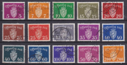 NO603 – NORVEGE - NORWAY – 1939-47 – COAT OF ARMS – SC # O33O56 USED 24,50 € - Officials