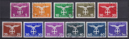 NO604– NORVEGE - NORWAY – 1942-44 – NATIONAL PARTY EMBLEM – SG # O336/46 USED 180 € - Officials