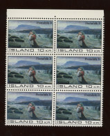 1971 Pour Les Réfugiés.  Yv. 403. X 6 Ex.  Tableau Islandais - Neufs