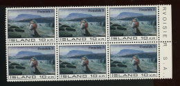 1971 Pour Les Réfugiés.  Yv. 403. X 6 Ex.  Tableau Islandais - Unused Stamps