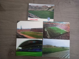 Pérou 5 Cartes De Stade - Calcio