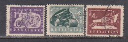 Bulgaria 1951 - Freimarken: Volkswirtschaft(kleines Format), Mi-Nr. 783/85, Used - Gebruikt