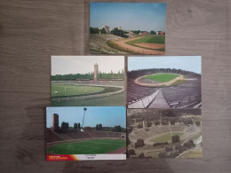 Pologne Lot De 5 Cartes De Stade - Calcio