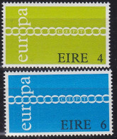 IRLAND IRELAND [1971] MiNr 0265-66 ( **/mnh ) CEPT - Nuovi