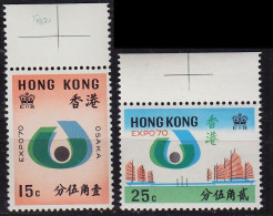 HONGKONG HONG KONG [1970] MiNr 0248-49 ( **/mnh ) - Neufs