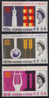 HONGKONG HONG KONG [1966] MiNr 0224-26 ( **/mnh ) - Ungebraucht