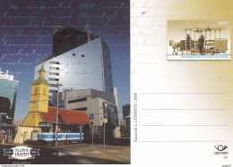 Estonia Estland Estonie 2008 Prepaid Postcard (No45) 120th Anniversary Of Tram Traffic In Tallinn 22-08-2008 Mint - Tram