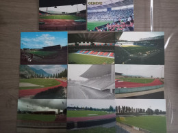 Suisse Lot 11 Cartes De Stade - Calcio