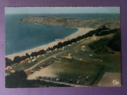 35   CPSM  SAINT-COULOMB   Vue Aérienne   Camping De La Guimorais ….     Bon état (pli En Angle) - Saint-Coulomb