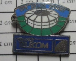 1719 Pin's Pins / Beau Et Rare / FRANCE TELECOM / CFR MELUN SENART Par BALLARD - France Télécom