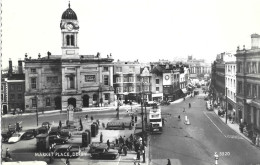 Angleterre - Carte Postale - Market Place, Derby - Derbyshire