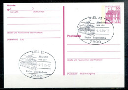 ALLEMAGNE - Ganzsache (Entier Postal) Michel P 135 (Abschied Von Der Kieler Strassenbahn) - Cartes Postales - Oblitérées