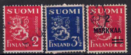 YT 192 à 194 - Used Stamps