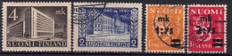 YT 213, 219 à 221 - Used Stamps