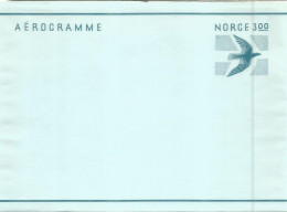 NORUEGA NORWAY ENTERO POSTAL AEROGRAMA - Ganzsachen