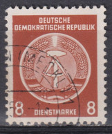 Allemagne Orientale 1954 - Service YT 3 (o) - Gebraucht