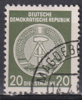 Allemagne Orientale 1955 - Service YT 22 (o) - Used