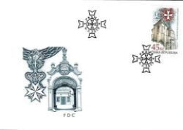 FDC 1023 Czech Republic Sovereign Military Order Of Malta 2019 - FDC