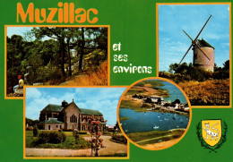 CPM - MUZILLAC - Multivues (Moulin De Séréac) - Edition Combier - Muzillac