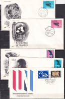 USA 1978 13 UN First Day Issue Covers Complete Year 15831 - Lettres & Documents