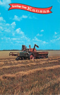 Postcard United States Kansas Agriculture Tractor - Altri & Non Classificati