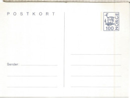 NORUEGA NORWAY ENTERO POSTAL - Postal Stationery