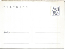 NORUEGA NORWAY ENTERO POSTAL - Ganzsachen