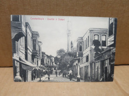 CONSTANTINOPLE (Turquie) Quartier à Skutari Rue Animation - Turkije